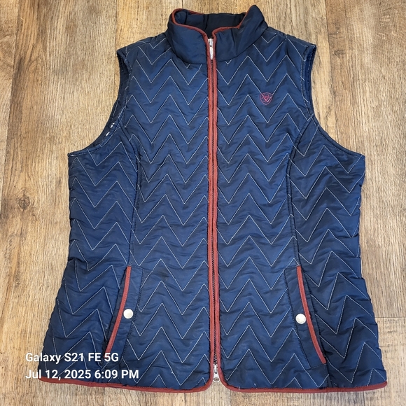 Ariat Ashley Womens Quilted Vest - Picture 1 of 4